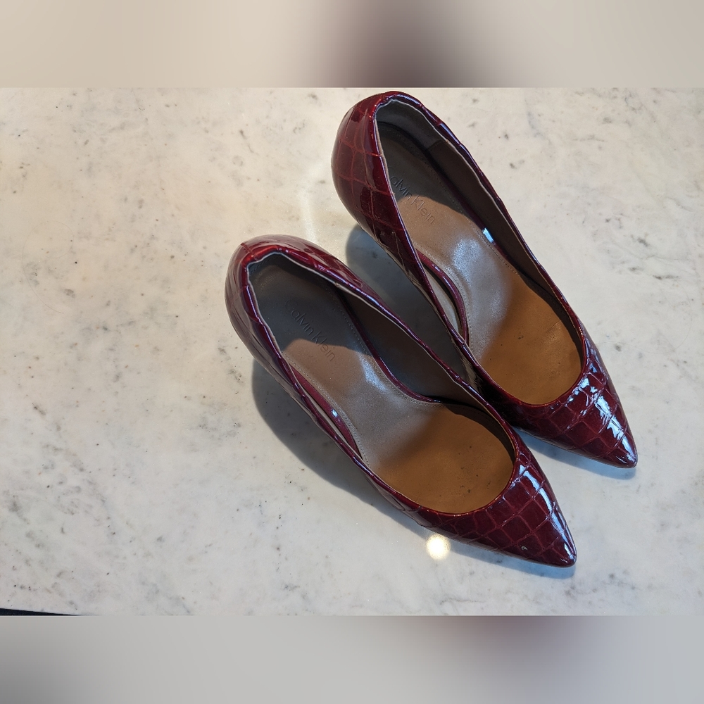 Calvin Klein Red Heels